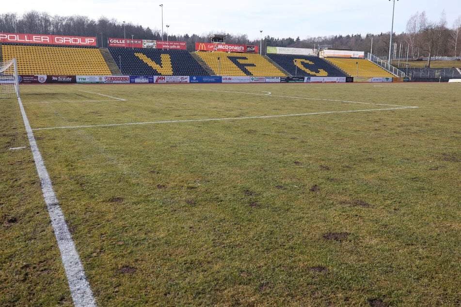 Ob am Samstag im Vogtlandstadion gespielt werden kann, steht noch in den Sternen. Dem VFC droht der vierte Ausfall in Folge.