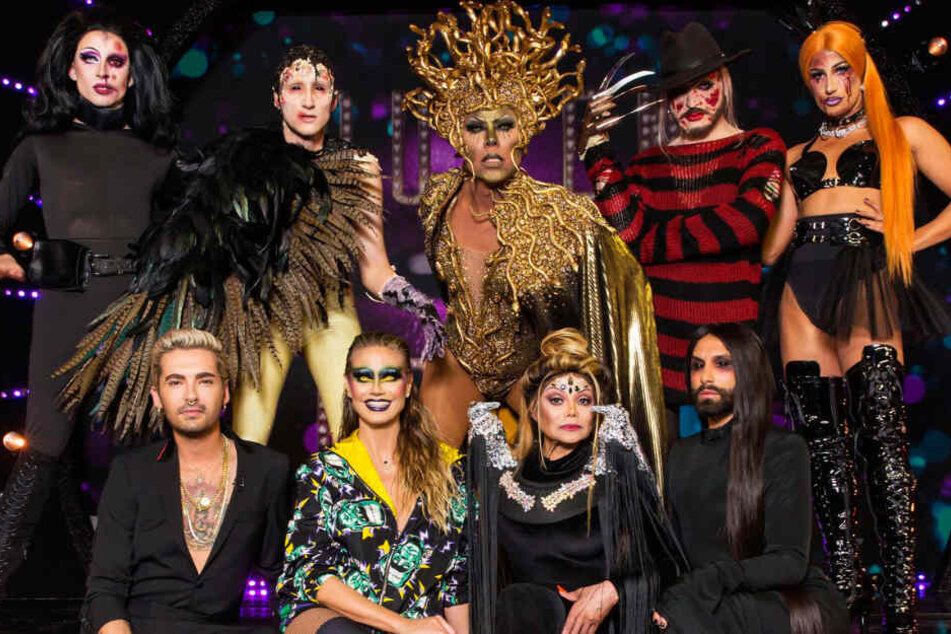 Das Thema "Grusel & Horror" stand bei der Halbfinal-Show im Mittelpunkt.