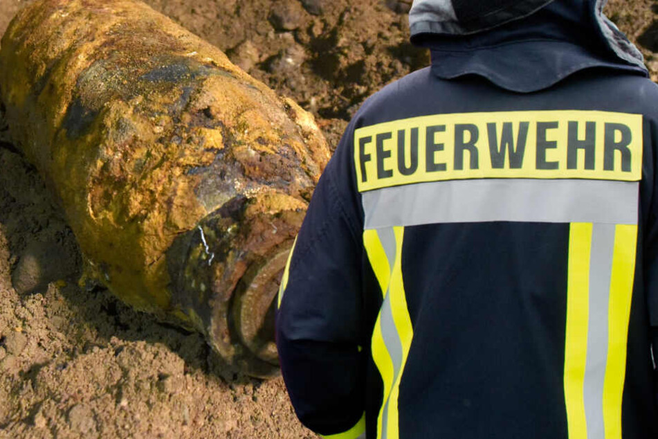 Die amerikanische Fliegerbombe wurde am Freitag auf einer Deponie entdeckt (Symbolbild).