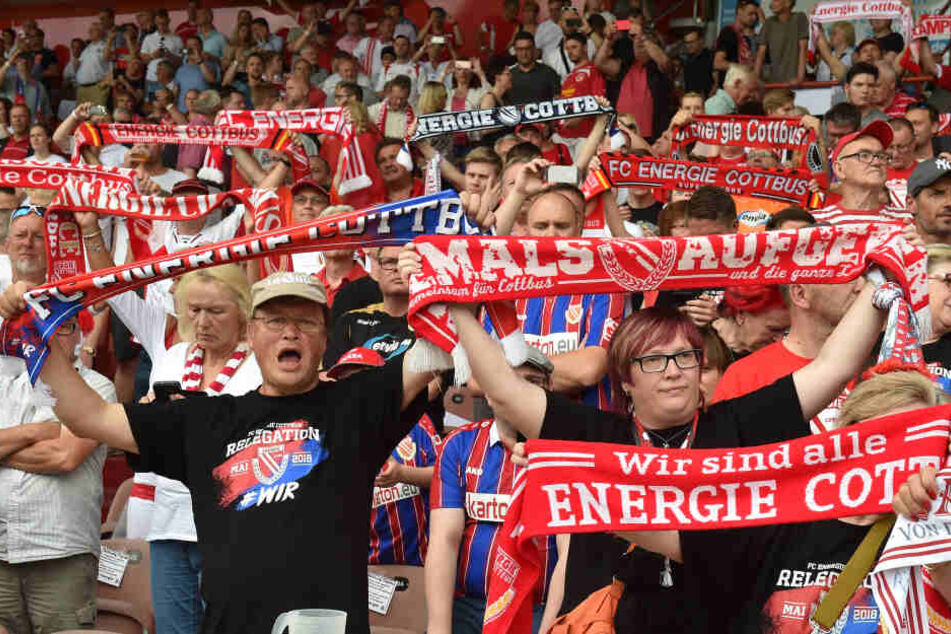 Niemals Aufgeben: Energies Fans sorgen sich um ihren Verein.
