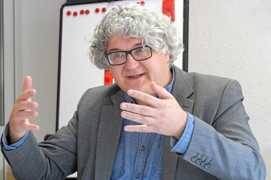 Ärgert sich über das beharrlich schweigende Rathaus: Stadtrat Tilo Kießling (49, Linke).