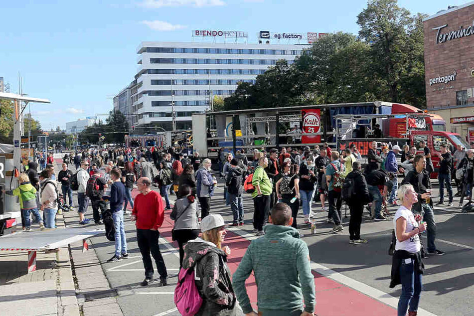 2018 fand die erste "East-Parade" in Chemnitz statt.