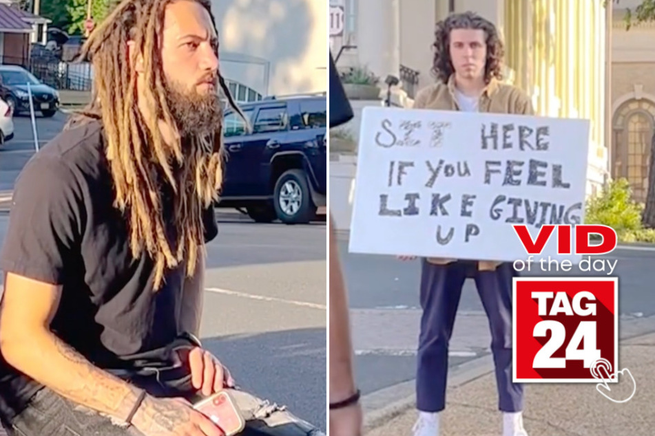 viral videos: Viral Video of the Day for August 9, 2023: Vulnerable stranger opens up to musician in magical moment