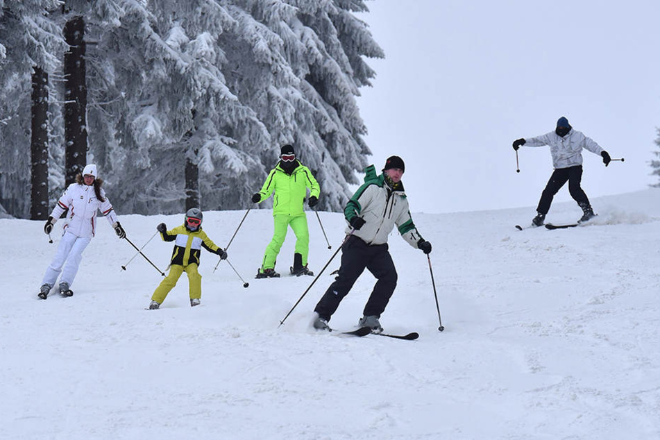 Sachsen hat jede Menge Skigebiete zu bieten.