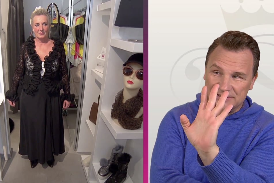 Guido Maria Kretschmer war vom Outfit von Kandidatin Alexandra alles andere als glücklich.