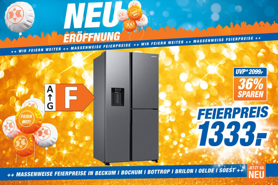 Samsung-Kühl-Gefrier-Kombination RH68B8520S9/EG für 1.333 statt 2.099 Euro.