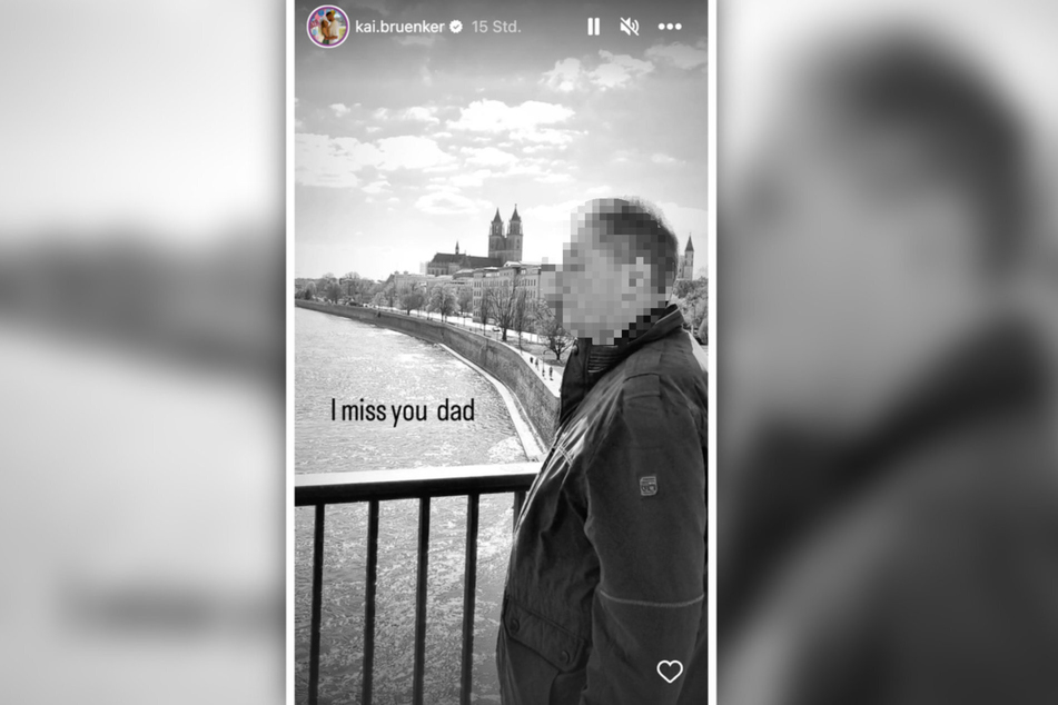 Diesen traurigen Beitrag veröffentlichte Kai Brünker auf Instagram. Sein Vater wird bis heute vermisst.