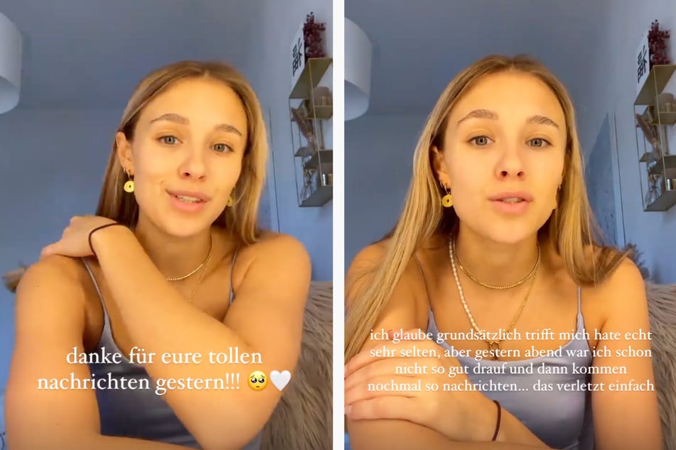 Greta Engelfried (22) ließ sich von den Anfeindungen nicht unterkriegen, wie sich am Freitag auf Instagram zeigte.