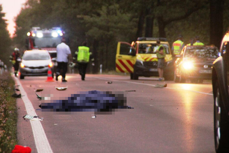 Der Mopedfahrer verstarb noch an der Unfallstelle.