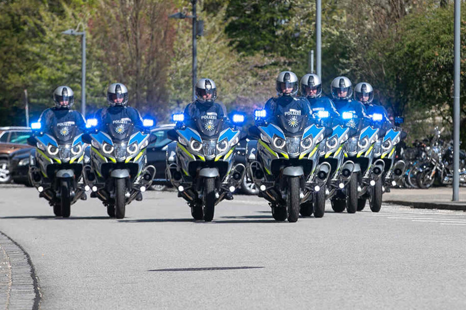 Alles schick für Staatsgäste: So sehen die neuen Motorräder aus.