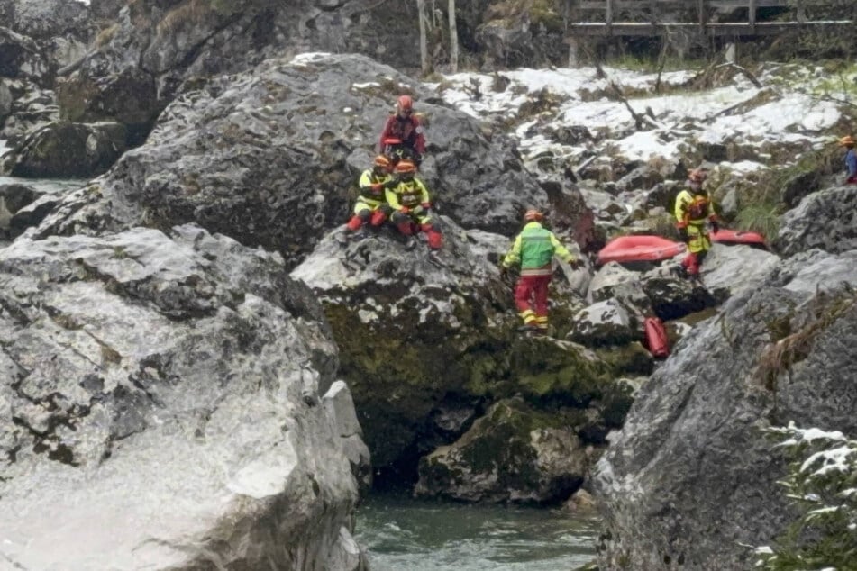 Erst am nächsten Tag konnte die Leiche in der sogenannten "Teufelsschlucht" entdeckt und geborgen werden.