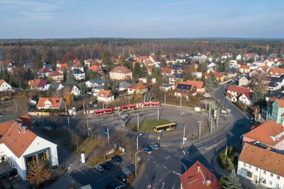 Seit fast 30 Jahren plant die Stadt bereits die Umgestaltung des Ullersdorfer Platzes in Bühlau.