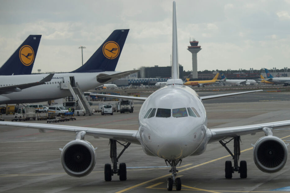 In Frankfurt war der Mann nach seiner Reise gelandet.