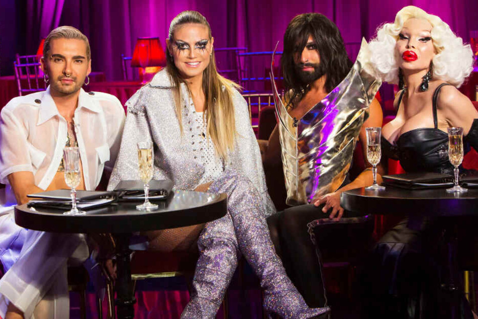 Amanda Lepore (r.) wird in dieser Woche die Jury bei ihrer Arbeit unterstützen.