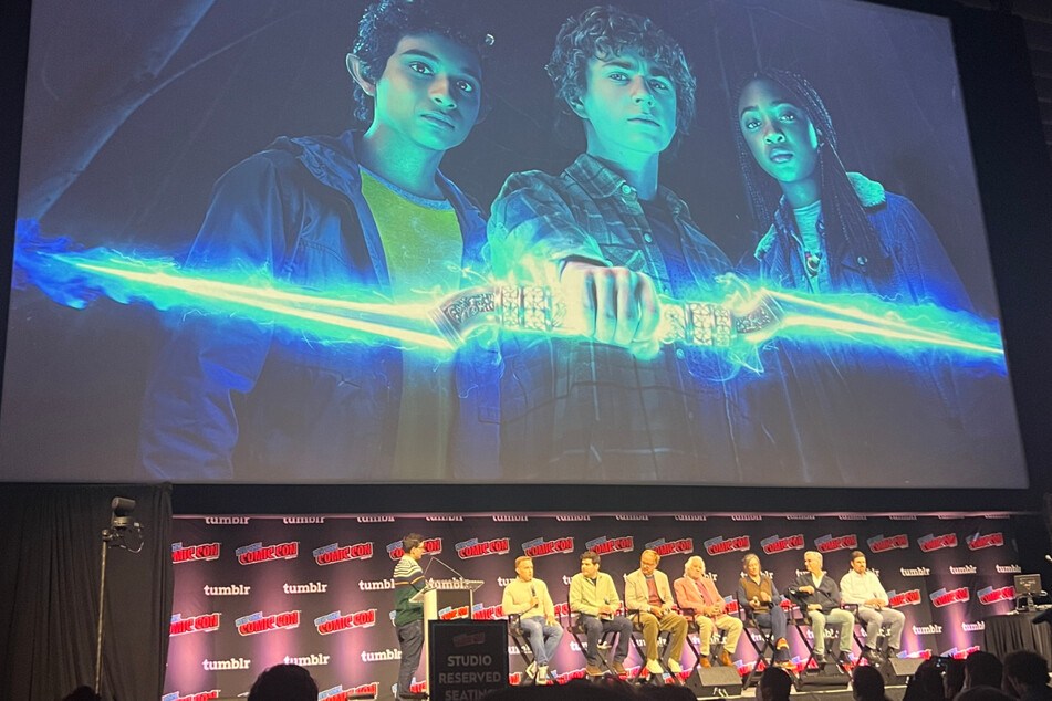 Percy Jackson &amp; The Olympians gave fans an extra-special preview at New York Comic Con 2023, debuting three scenes from the new Disney+ series.