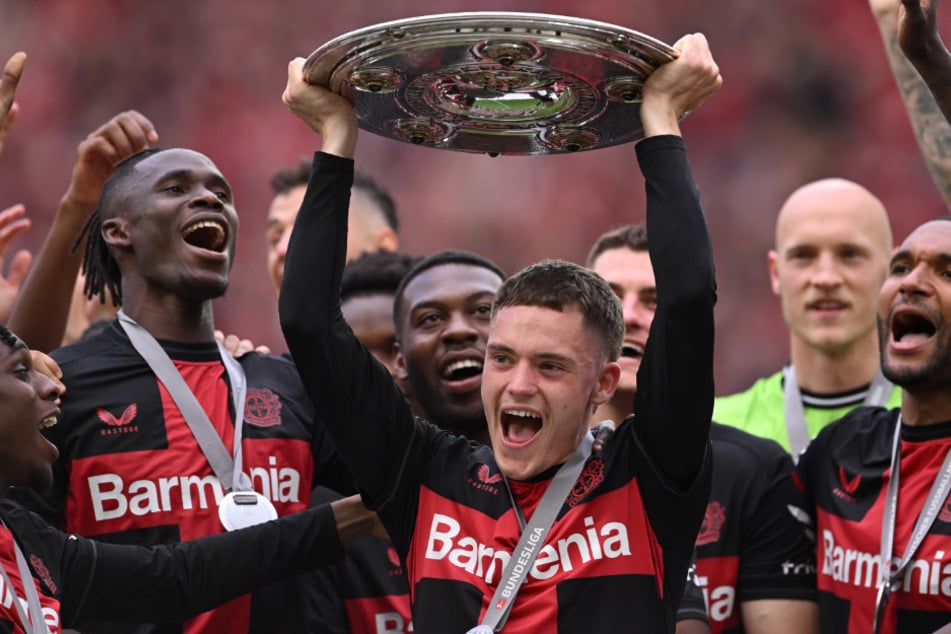 Florian Wirtz war in der Saison 2023/24 maßgeblich an der ersten Meisterschaft der Vereinshistorie beteiligt.