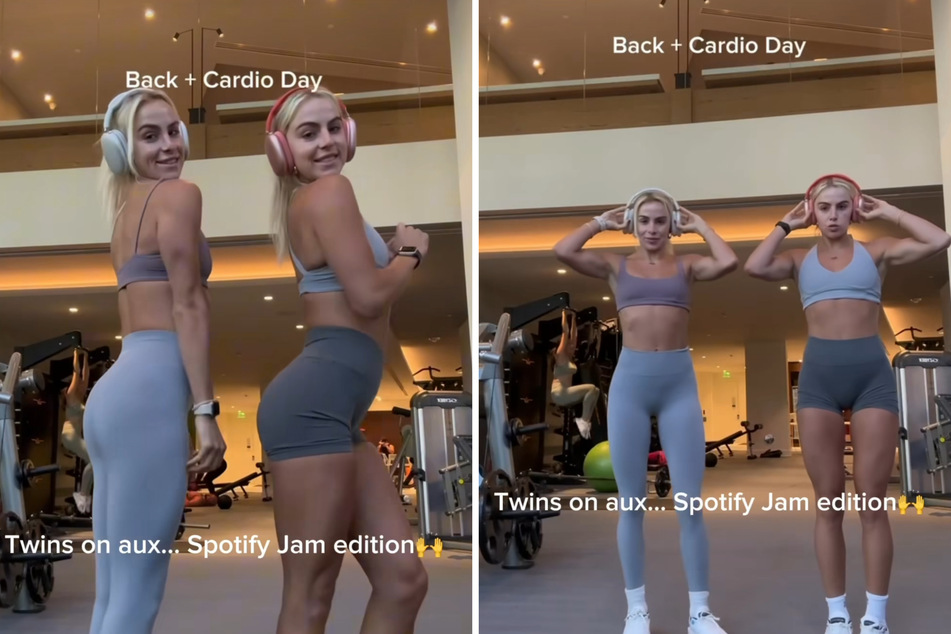 The Cavinder twins have shared their workout playlist through a new partnership with Spotify.