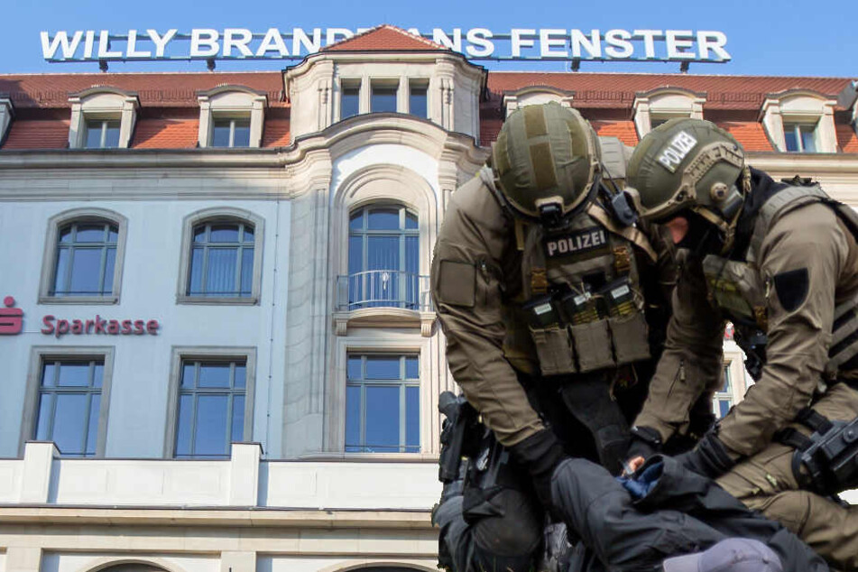 Insgesamt sechs Personen mussten die Beamten bei der wüsten Schlägerei auf dem Willy-Brandt-Platz voneinander trennen. (Symbolbild)