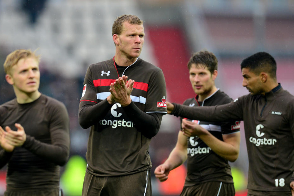 Mats Möller Daehli (von links nach recht), Henk Veerman, Daniel Buballa und Sami Allagui haben zwar stark gespielt, aber nur ein Unentschieden gegen Heidenheim erreicht.