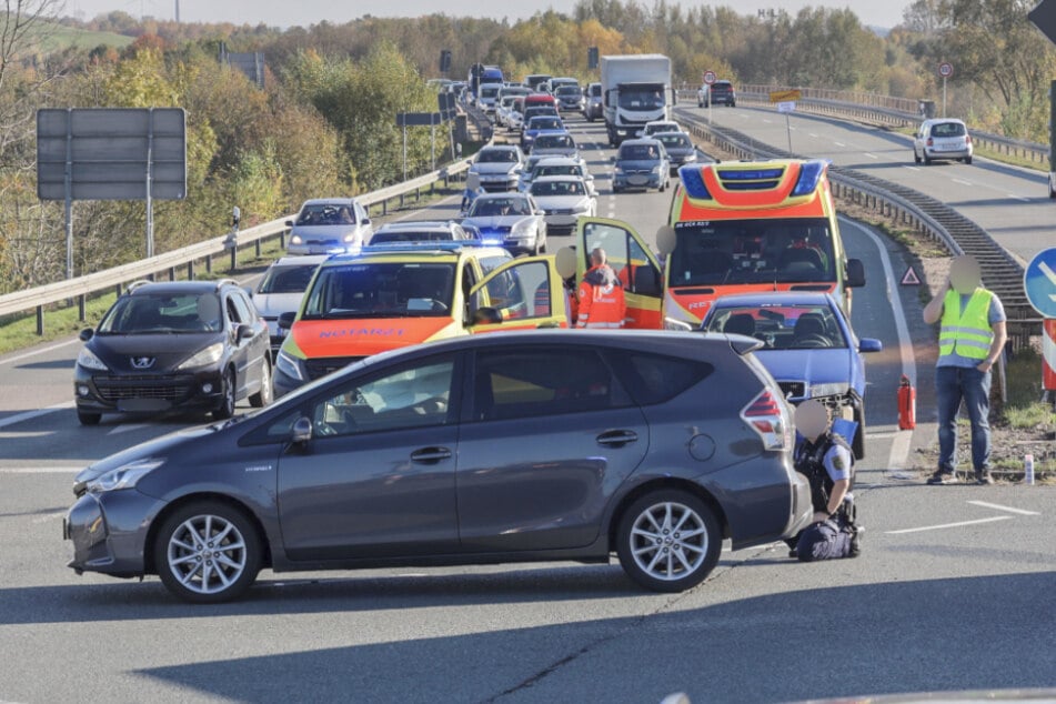 Bei Rot gefahren! Kreuzungscrash in Glauchau