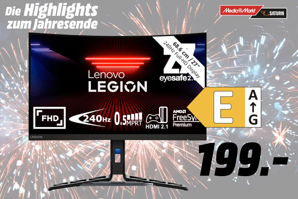 Lenovo-Monitor für 199 Euro.