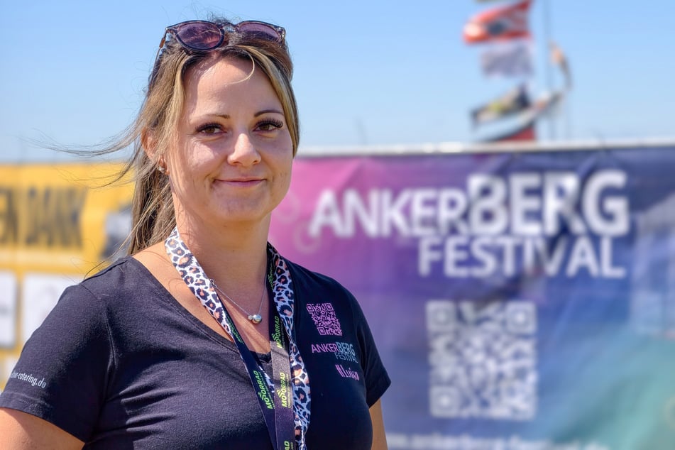 Geländechefin des Ankerbergs, Luisa Drummer (37), freut sich auf die zahlreichen Besucher.