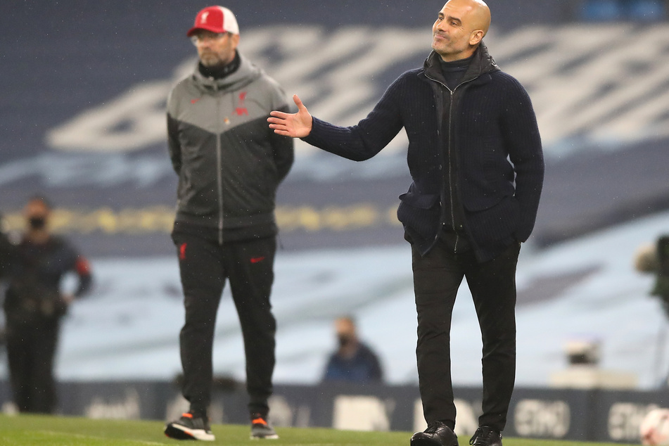 Sowohl Jürgen Klopp (53) als auch Pep Guardiola (49) sind aktuell mit ihren Teams noch nicht so recht ins Rollen gekommen.