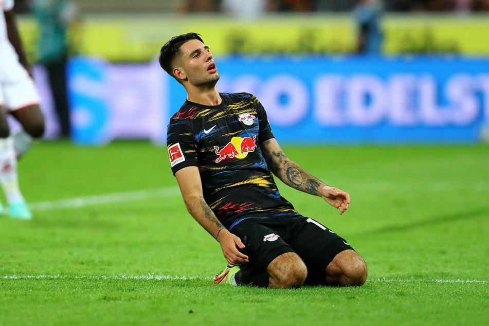 Glücklos beim 1. FC Köln: RB Leipzigs Offensivkraft Dominik Szoboszlai (20).