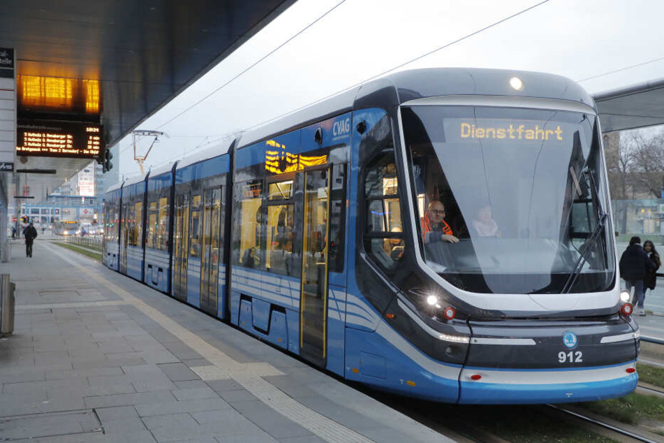 Die neue Skoda-Bahn nahm Ende März ihren Testbetrieb auf.