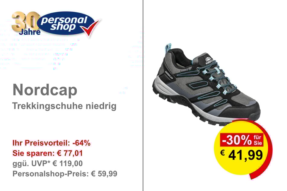 Nordcap Trekkingschuhe niedrig