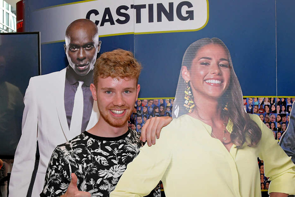 Maximilian Ost (18) stellte sich, wie so viele andere, dem Urteil der Casting-Crew.