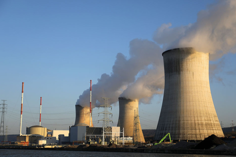 Das Atom-Kraftwerk Tihange 2 in Belgien.