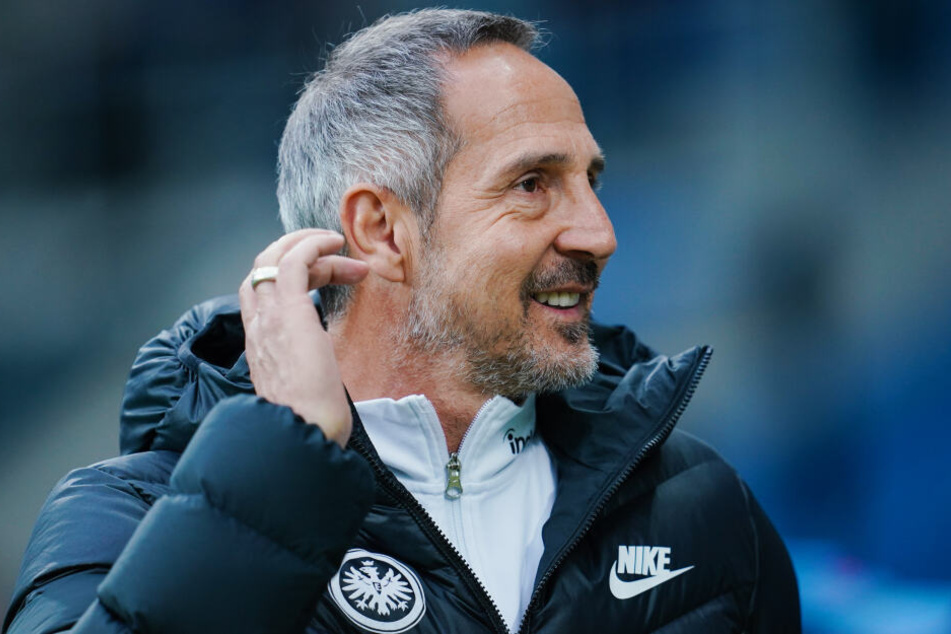 Eintracht Frankfurt-Coach Adi Hütter will auch gegen Tabellenführer Leipzig eine disziplinierte Leistung seines Teams sehen.