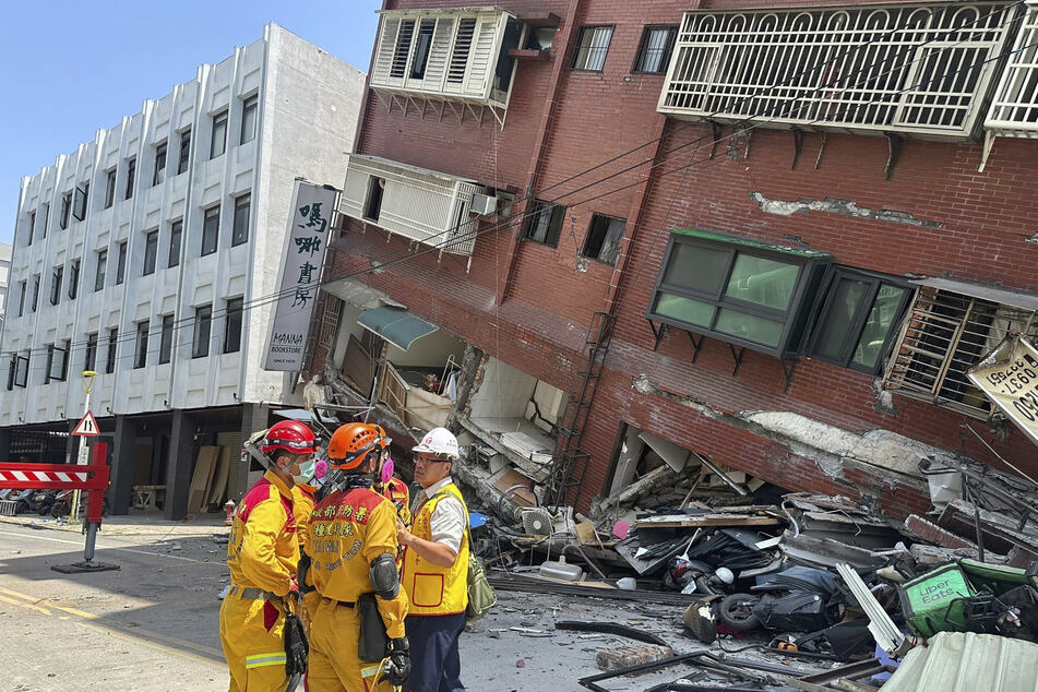 Das stärkste Erdbeben in Taiwan seit einem Vierteljahrhundert erschütterte die Insel im Morgengrauen.
