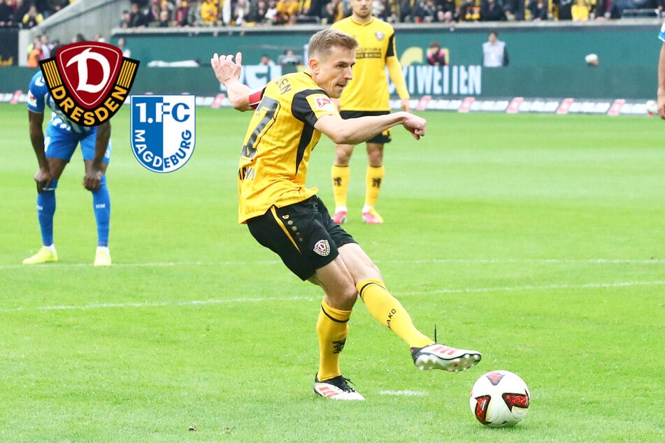 Dynamo gegen Magdeburg live: SGD führt zur Pause nach Elfmeter von Niklas Hauptmann