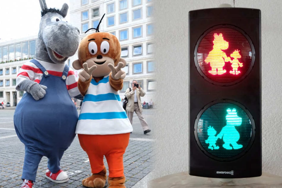 Grund zum Jubel bei "Äffle und Pferdle": Ihre Ampel kommt nach Stuttgart. (Fotomontage)