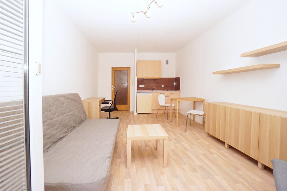 möbliertes 1-Raum-Appartment