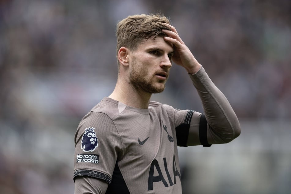 RB Leipzigs Leihgabe Timo Werner (28) hat es bei den Tottenham Hotspur aktuell nicht leicht.