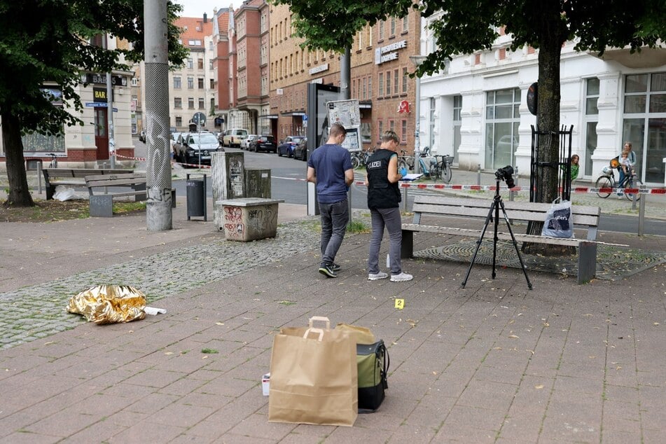 Auch am Samstagnachmittag war die Polizei vor Ort noch mit Spurensicherung beschäftigt.