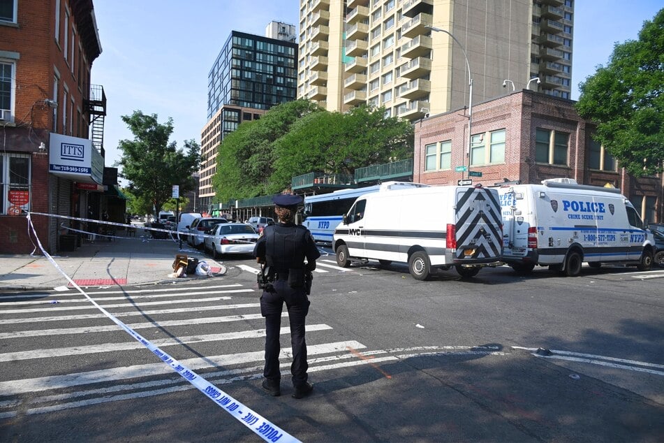 Multiple shooters reportedly opened fire in a crowded Brooklyn lounge on Sunday, killing three people and wounding eight others.