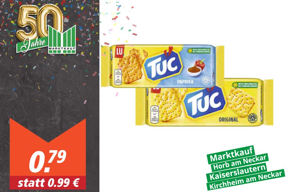 Tuc Cracker
für 0,79 Euro