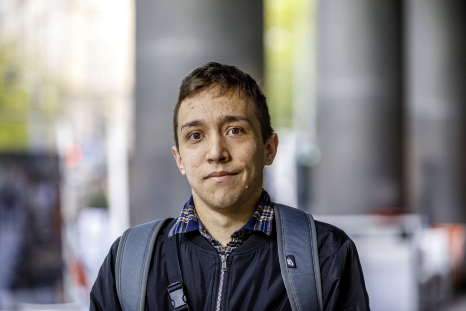 Alexander Schubert (21) wünscht sich eine Perspektive für die Mitarbeiter.