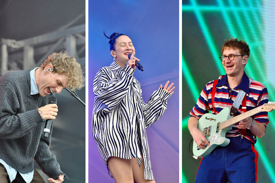 COIN (l.), Japanese Breakfast (c.), and Glass Animals (r.) rocked their Day 3 sets at Governors Ball in NYC.