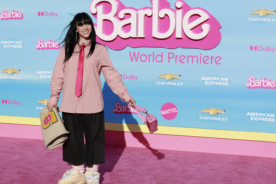 Eilish bei der "Barbie"-Premiere in diesem Jahr.