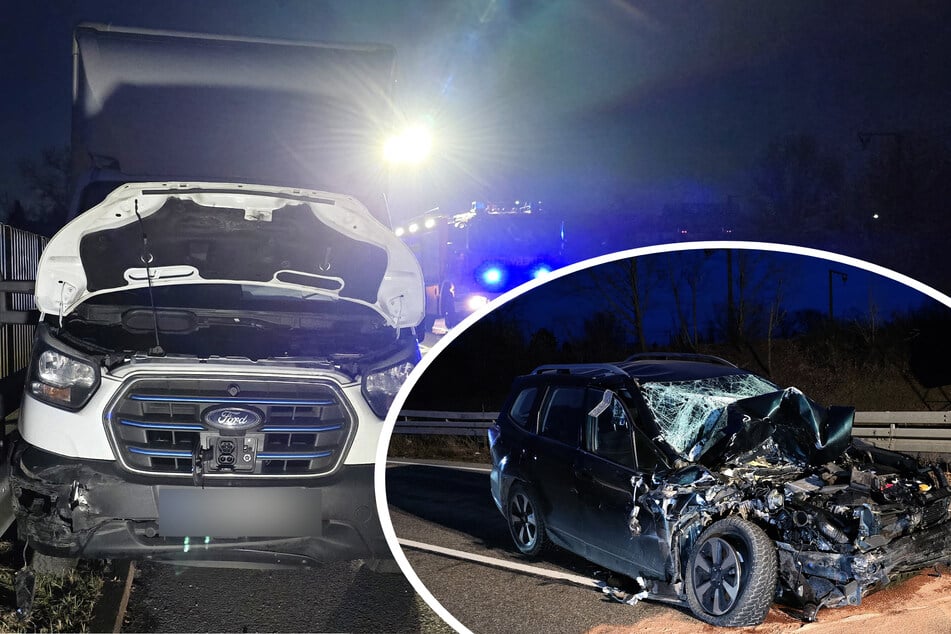 Stundenlange Sperrung auf B39 bei Hockenheim: Schwerer Unfall mit mehreren Fahrzeugen