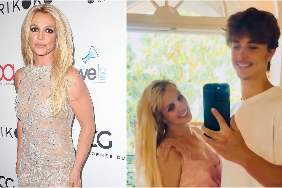 Britney Spears' youngest son, Jayden James (r.), has reportedly been helping his mom more after her DUI arrest.