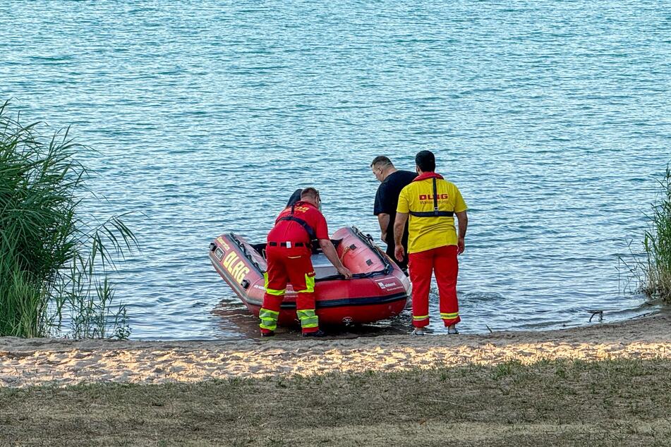 Neben der Suchaktion am Bodensee findet derzeit auch in Bad Schörnborn ein ähnlicher Einsatz statt.