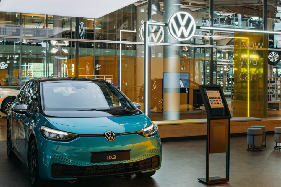 Die Gläserne Manufaktur in Dresden.