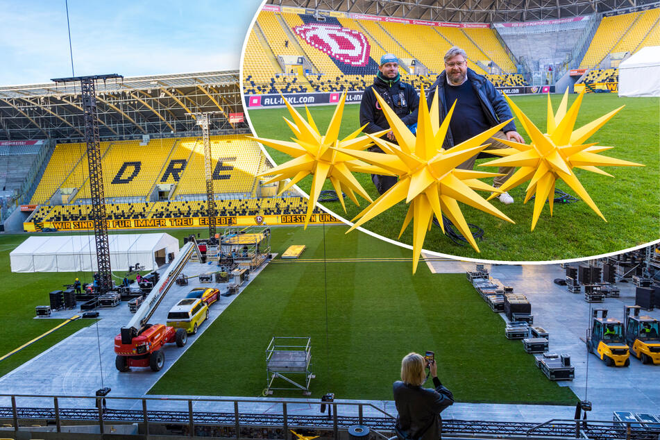 Dresden: "Großes Adventskonzert": Jede Menge Technik sorgt für den guten Ton