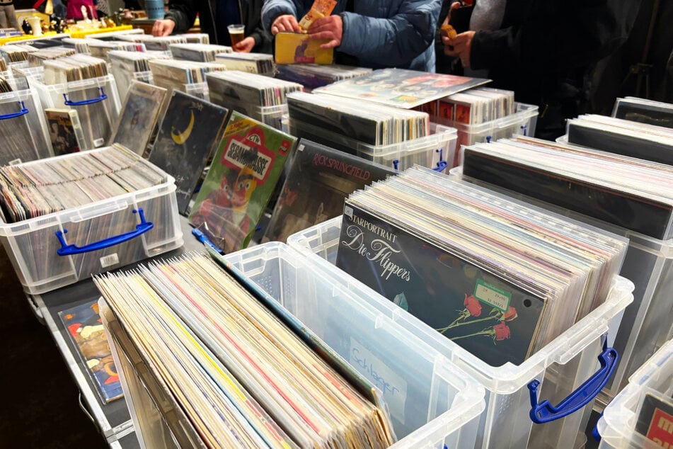 Im Haus Leipzig bekommt Ihr am Sonntag Schallplatten jeglicher Art.